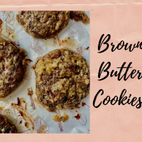 Brown butter cookies!